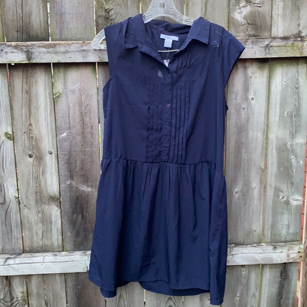 Bar III navy blue dress sz. M NWT
